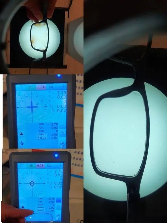 嚇人！眼鏡鏡片出現彩虹波紋，會傷眼？