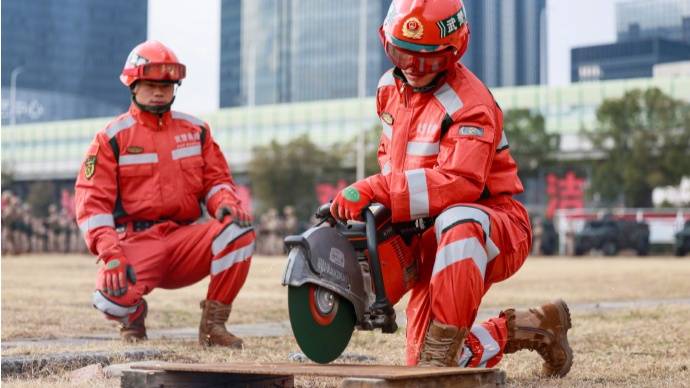 練！練！練！直擊武警官兵新年度軍事訓練