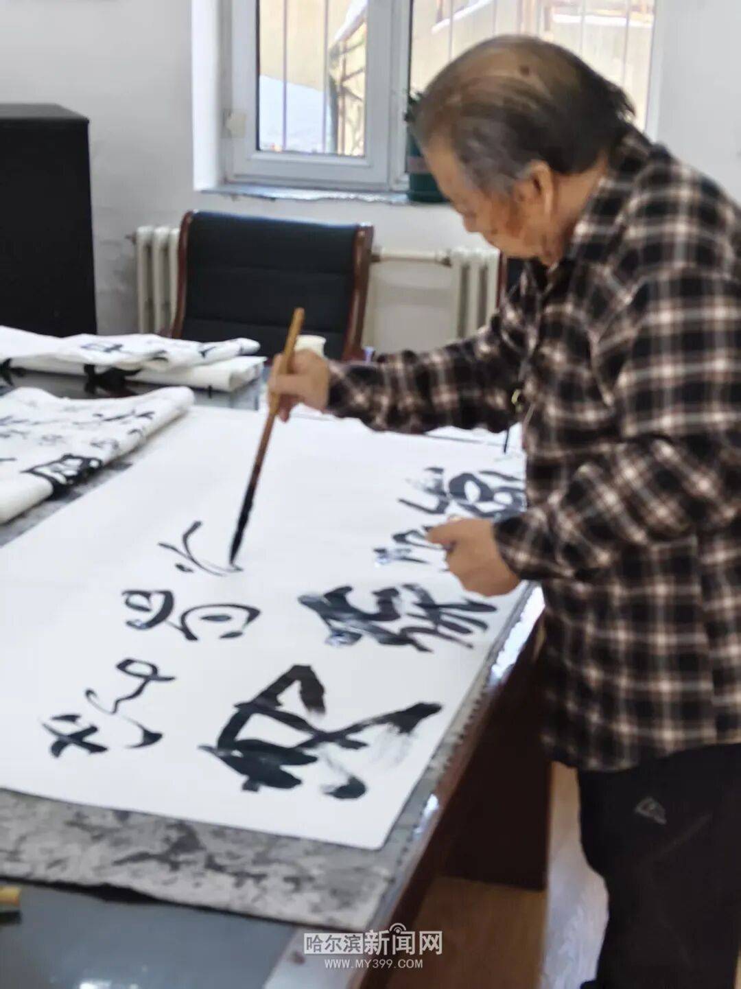 映象書法邂逅冰燈藝術｜兆麟公園演繹文化融合之美